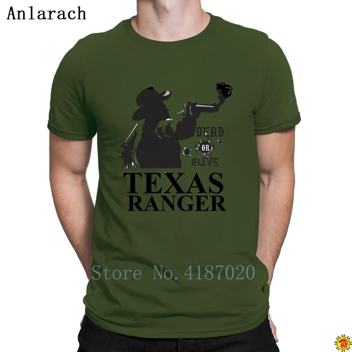 Texas Ranger футболка бесплатная доставка дышащая дизайнерская стильная для мужчин