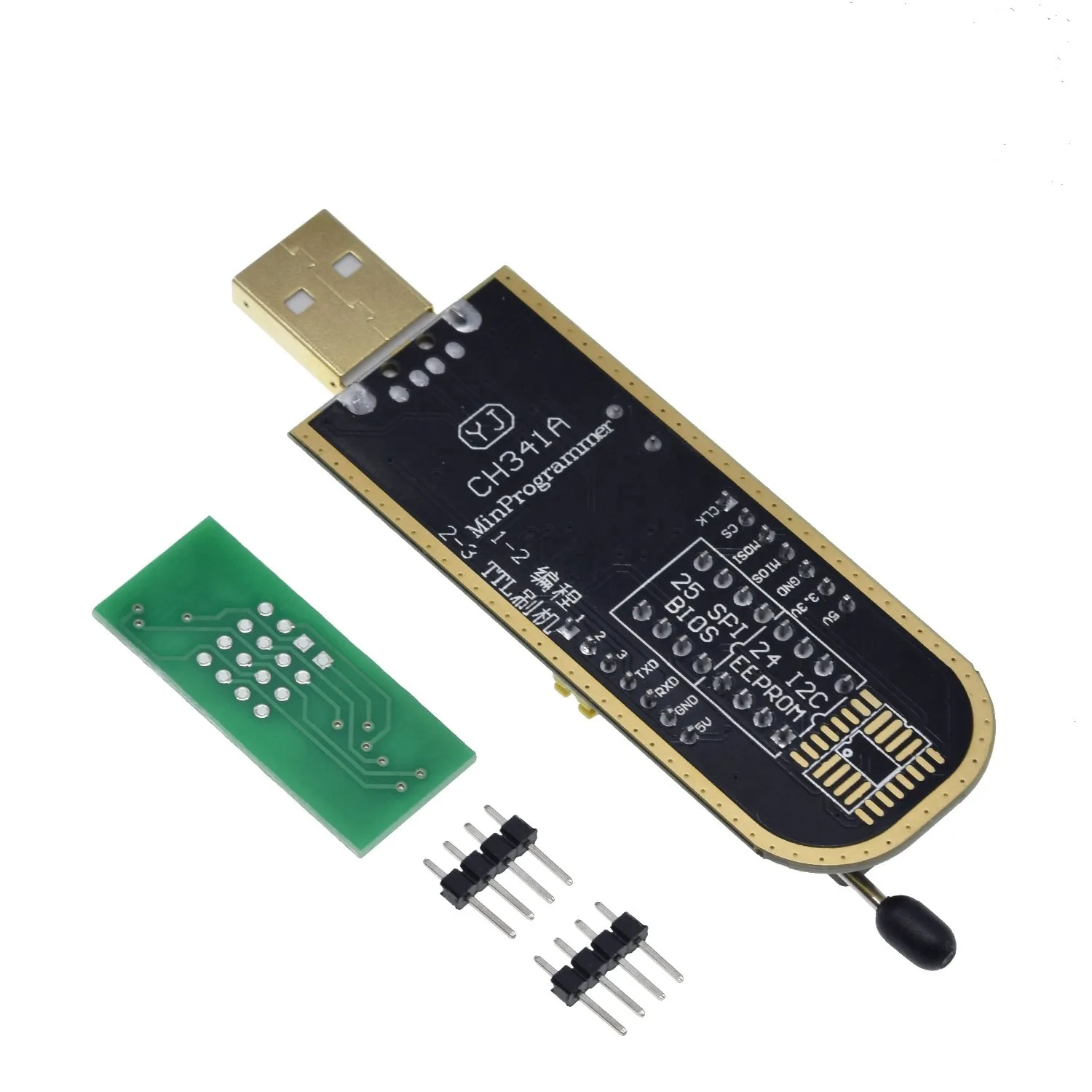 SOIC8 SOP8 Test Clip & USB CH341A 24 25 Series EEPROM Flash BIOS USB Programmer Module For STC Series MCU Program Download
SOIC8 SOP8 Test Clip & USB CH341A 24 25 Series EEPROM Flash BIOS USB Programmer Module For STC Series MCU Program Download