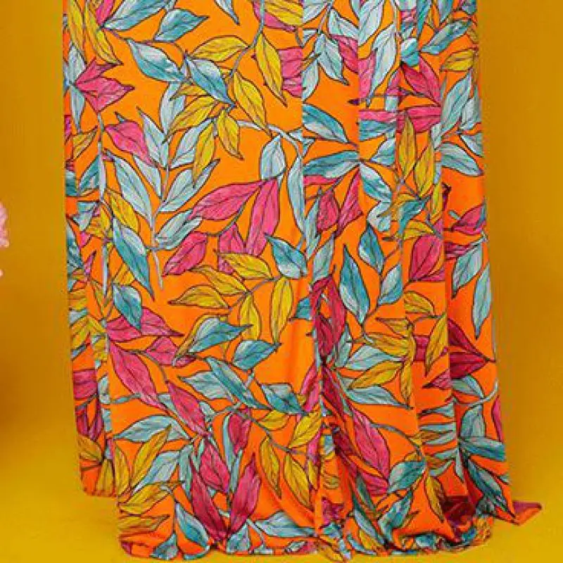 HIJABMUSS Plus Size Women's European And American Leaf Print Long Skirt, African Casual Dress, Elegant Atmosphere Evening Dress
HIJABMUSS Plus Size Women's European And American Leaf Print Long Skirt, African Casual Dress, Elegant Atmosphere Evening Dress