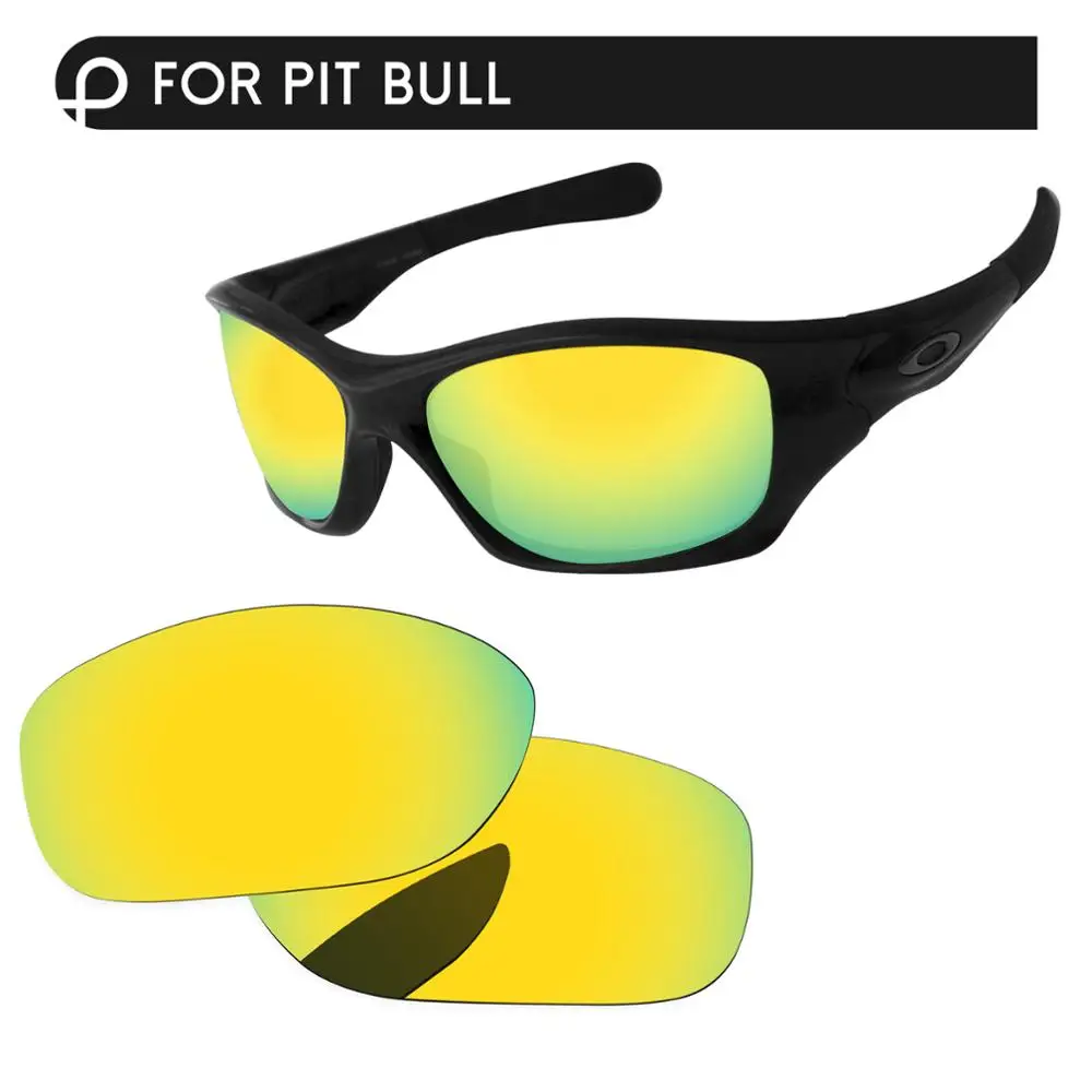 Papaviva 24K Golden Mirror Polarized Replacement Lenses For Pit Bull OO9127 Sunglasses Frame 100% UVA & UVB Protection
Papaviva 24K Golden Mirror Polarized Replacement Lenses For Pit Bull OO9127 Sunglasses Frame 100% UVA & UVB Protection