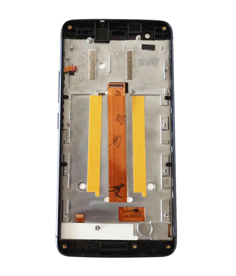 5.5" For Highscreen Fest XL For Highscreen Fest XL Pro LCD Display With Touch Screen Digitizer Assembly + Frama With Tools Tape