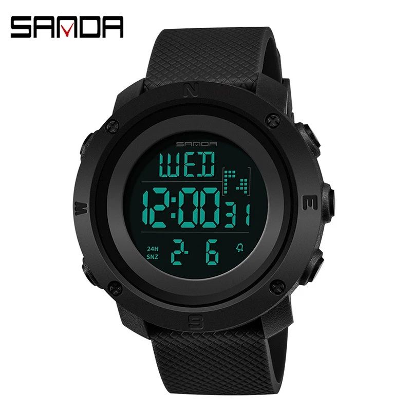 SANDA Top Luxury Sports Watches Men Waterproof Led Digital Watch Fashion Casual Men's Wristwatches Clock Relogio Masculino 2021
SANDA Top Luxury Sports Watches Men Waterproof Led Digital Watch Fashion Casual Men's Wristwatches Clock Relogio Masculino 2021