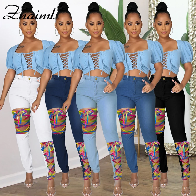 Znaiml High Waist Jeans Woman Sexy Hollow Out Bandage Blue Elastic Skinny Pencil Pants Female Plus Size Wash Denim Trousers Girl
Znaiml High Waist Jeans Woman Sexy Hollow Out Bandage Blue Elastic Skinny Pencil Pants Female Plus Size Wash Denim Trousers Girl