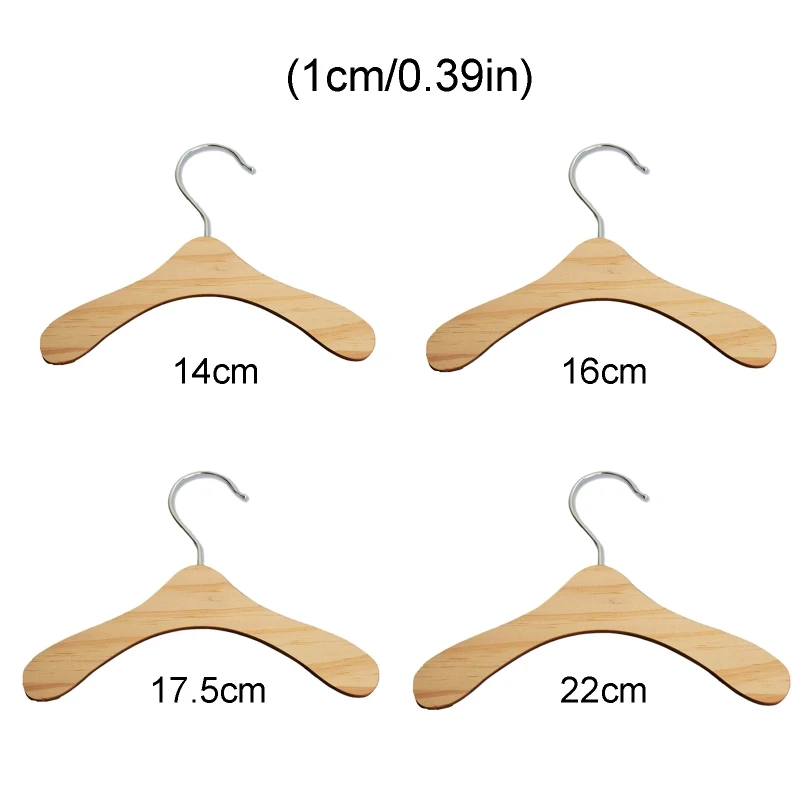 10Pcs Practical Non-Slip Wooden Dolls Clothes Hangers Doll Accessories Coat Dress Jacket Organization Shelf
10Pcs Practical Non-Slip Wooden Dolls Clothes Hangers Doll Accessories Coat Dress Jacket Organization Shelf