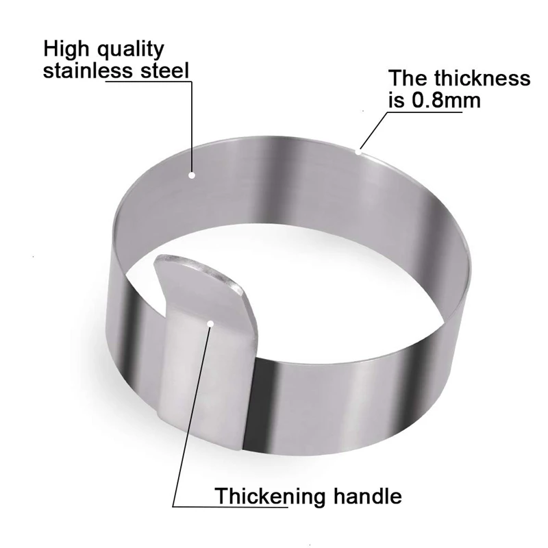 Egg Ring,4 Pack 3 Inch Stainless Steel Metal Egg Rings Omelet Mold Cooking Pancake Ring Kitchen Cooking Tool
Egg Ring,4 Pack 3 Inch Stainless Steel Metal Egg Rings Omelet Mold Cooking Pancake Ring Kitchen Cooking Tool