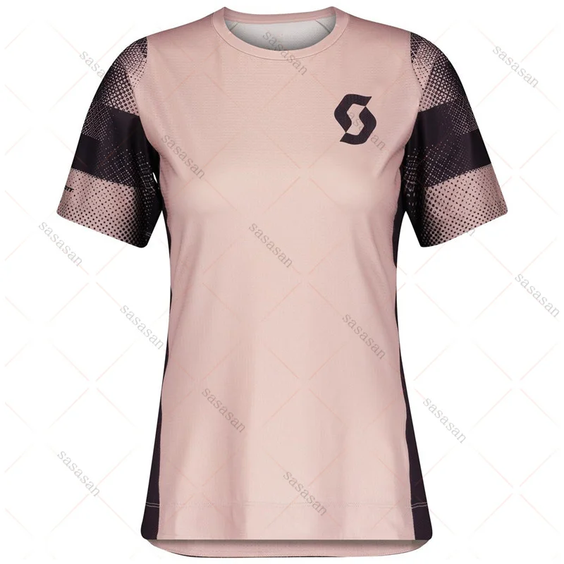 2021 Women's Scott short-sleeved quick-drying cycling jersey DH off-road motorcycle shirt MTBDownhill cycling sportswear
2021 Women's Scott short-sleeved quick-drying cycling jersey DH off-road motorcycle shirt MTBDownhill cycling sportswear