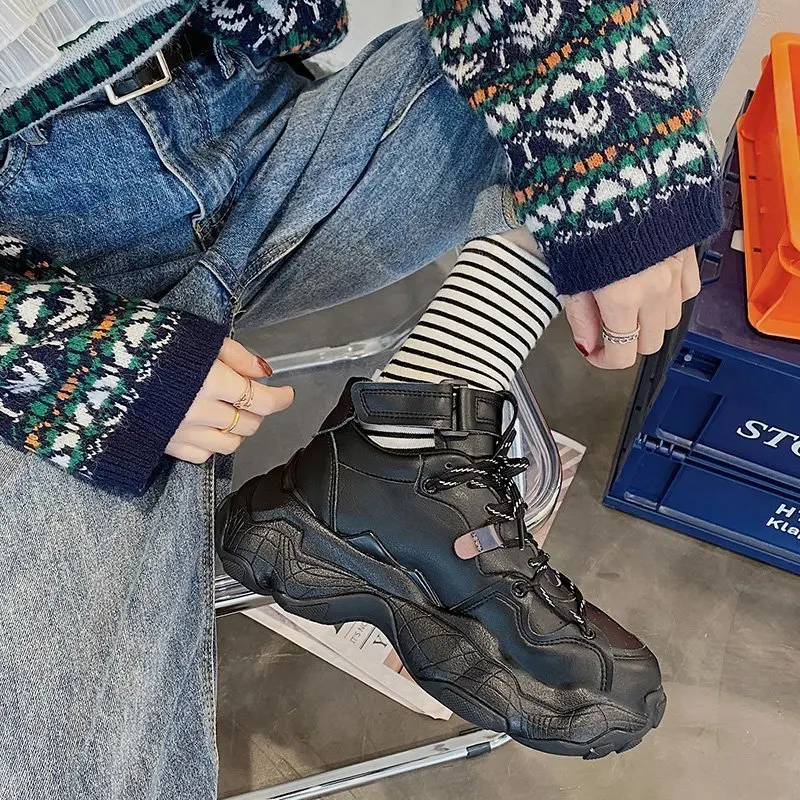 Fashion Sport Shoes Women Personality Trendy Running Shoes Thick Soled Increased Men Sneakers Outdoor Walking HombreAdult
Fashion Sport Shoes Women Personality Trendy Running Shoes Thick Soled Increased Men Sneakers Outdoor Walking HombreAdult