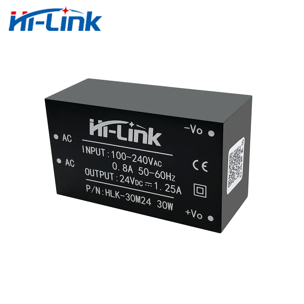 Бесплатная доставка HLK 30M24 Ган AC DC изолированный Питание 30W 24V 1.25A до 100 ~ 240V|Адаптеры