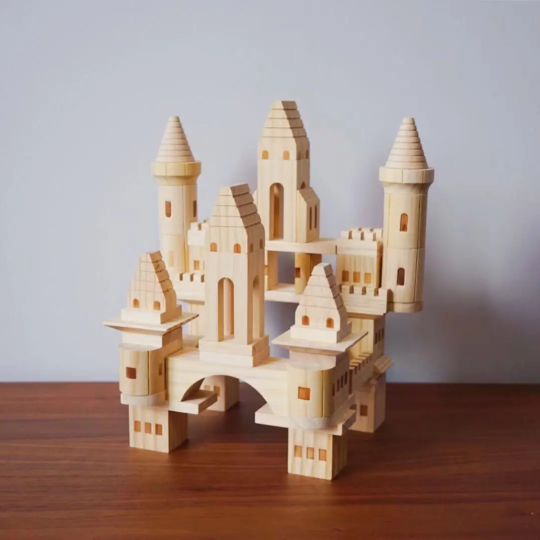 Wood Color Building Block Toys Children's Castle Building Free To Build Interest Cultivation Early Childhood Educational Toys
Wood Color Building Block Toys Children's Castle Building Free To Build Interest Cultivation Early Childhood Educational Toys