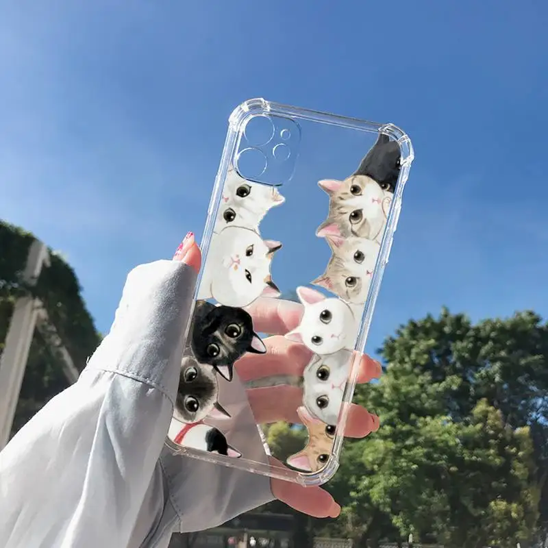 cat cute lovely funny Phone Case Transparent for Clear iPhone 11 12 8 7 6 6S XS MAX Plus X 5S SE 2020 XR mini pro
cat cute lovely funny Phone Case Transparent for Clear iPhone 11 12 8 7 6 6S XS MAX Plus X 5S SE 2020 XR mini pro