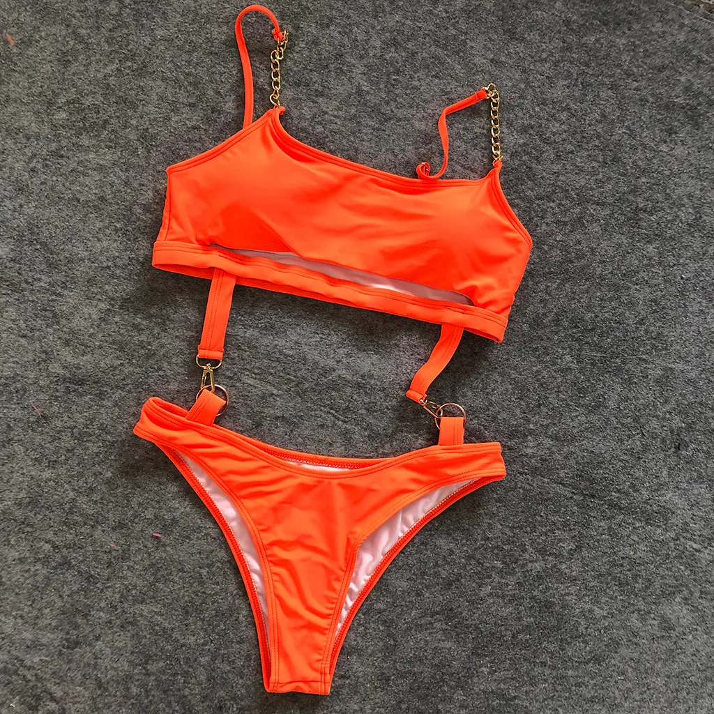 Women Push Up Bandage Bikini Set 2021 Summer Two Piece Swimsuit Solid Color Filled Bra Swimwear Beachwear #G2
Women Push Up Bandage Bikini Set 2021 Summer Two Piece Swimsuit Solid Color Filled Bra Swimwear Beachwear #G2