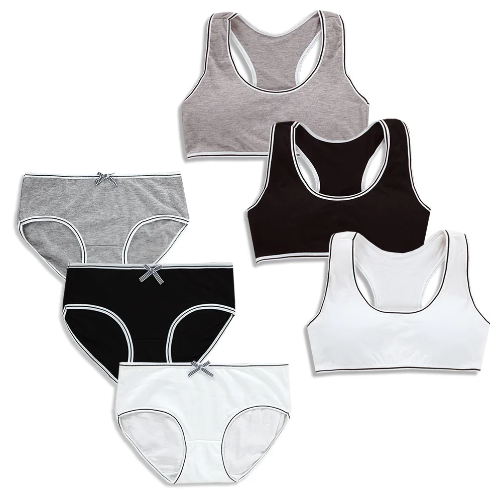 Student Girl Bra Underwear Set Without Steel Ring Cotton Puberty Vest Sports Underwear Teenage Girls Top
Student Girl Bra Underwear Set Without Steel Ring Cotton Puberty Vest Sports Underwear Teenage Girls Top