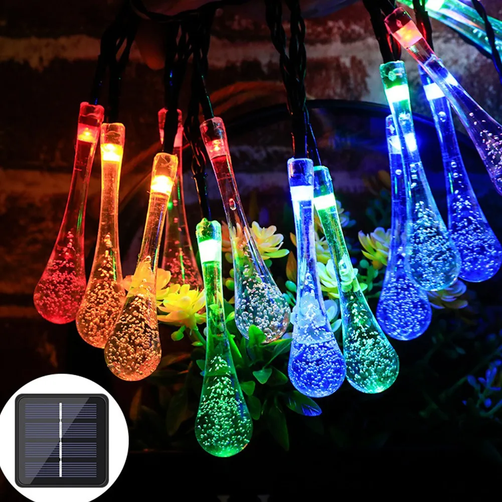 20 LED Solar Light String Water Drip Ball Light Family Outdoor Garden Festival Decorative Lantern Lights String Room Decor Aesth
20 LED Solar Light String Water Drip Ball Light Family Outdoor Garden Festival Decorative Lantern Lights String Room Decor Aesth