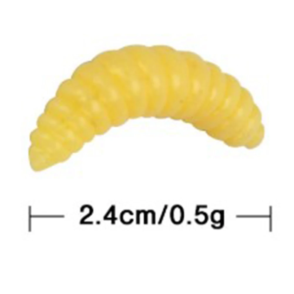 100 Pcs Artificial Maggot Grub Soft Lures Baits Worms Shrimps Fishing Lure Outdoor Summer Fishing Bionic Soft Baits Aphid
100 Pcs Artificial Maggot Grub Soft Lures Baits Worms Shrimps Fishing Lure Outdoor Summer Fishing Bionic Soft Baits Aphid