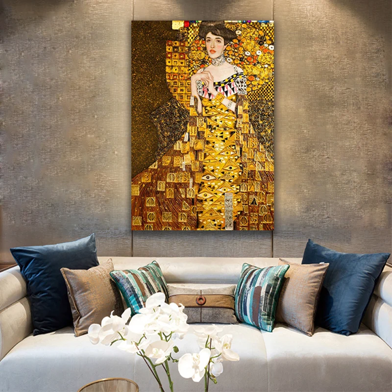 Retro Famous Gustav Klimt Poster Hd Print Canvas Painting Modern Home Decoration Wall Art Picture for Interior Living Room
Retro Famous Gustav Klimt Poster Hd Print Canvas Painting Modern Home Decoration Wall Art Picture for Interior Living Room