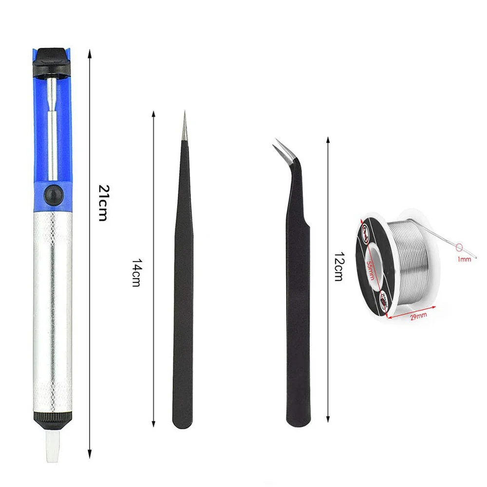 220V 60W Electric Soldering Iron Kit Internal Heating Handheld Automatically Send Tin Welding Station Repair Tool with Switch (E
220V 60W Electric Soldering Iron Kit Internal Heating Handheld Automatically Send Tin Welding Station Repair Tool with Switch (E