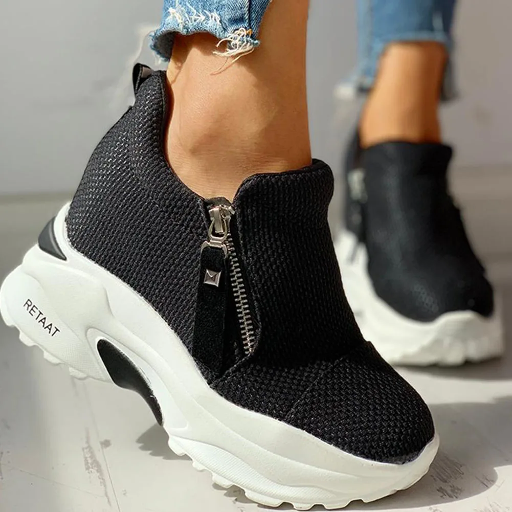 Doratasia 2020 INS dropship Platform Shoes Woman zipper red black Casual Women Shoes sneakers light Flats leisure shoes women
Doratasia 2020 INS dropship Platform Shoes Woman zipper red black Casual Women Shoes sneakers light Flats leisure shoes women