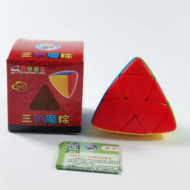 

Shengshou 3 layers Mastermorphix Speed Cube 3x3 Rice Dumpling Magic Puzzle Cube shengshou 3x3x3 cubo Magico