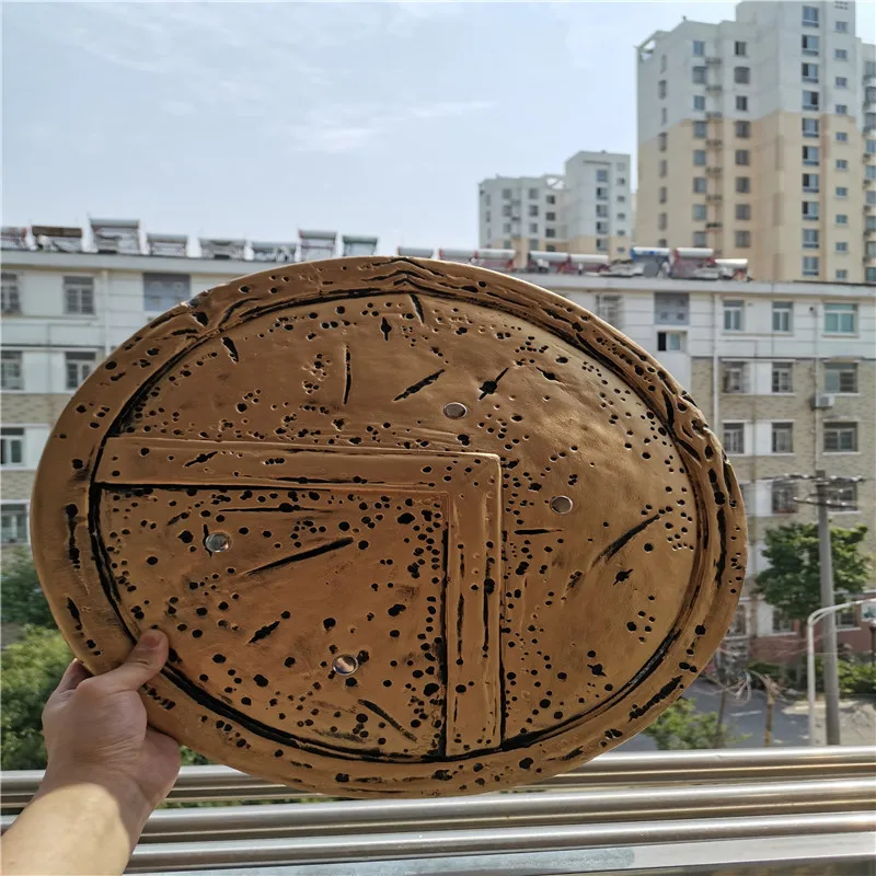 1:1 Cosplay Movie 300 Sparta Warriors Soldier Shield Weapons Cosplay Model Halloween Party Shield Role Play Game 45CM PU Prop
1:1 Cosplay Movie 300 Sparta Warriors Soldier Shield Weapons Cosplay Model Halloween Party Shield Role Play Game 45CM PU Prop