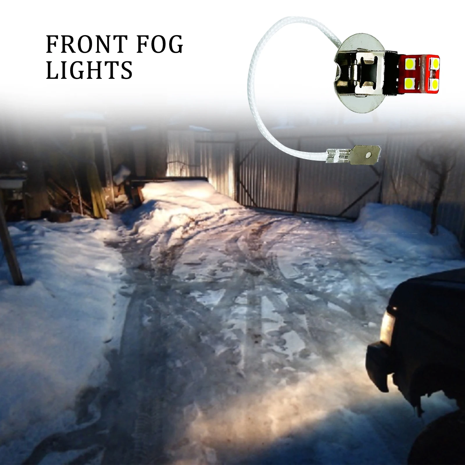 2PCS H3 6SMD 3030 Car Front Fog Light Auto LED Lamp Driving Day Running Bulbs White Automobiles Parts Car Accessories
2PCS H3 6SMD 3030 Car Front Fog Light Auto LED Lamp Driving Day Running Bulbs White Automobiles Parts Car Accessories