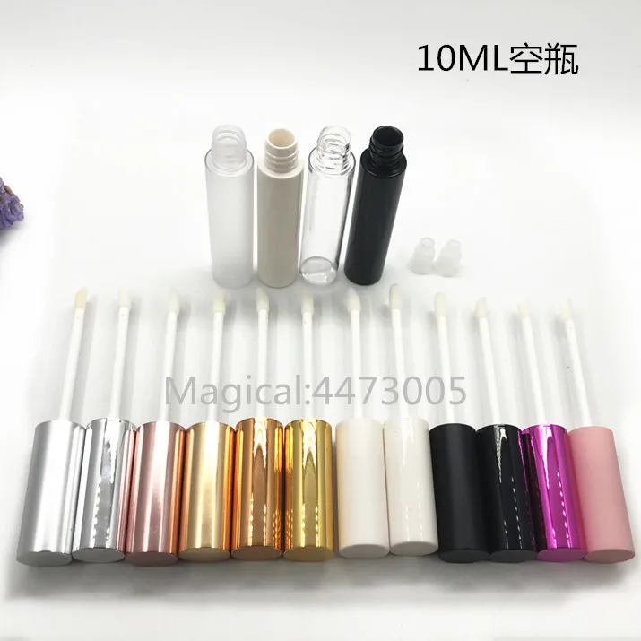 

10-100PCS 10ml empty lip gloss tubes bulk lipgloss tubes wholesale liquid lipstick tubes lip gloss bottle packaging container