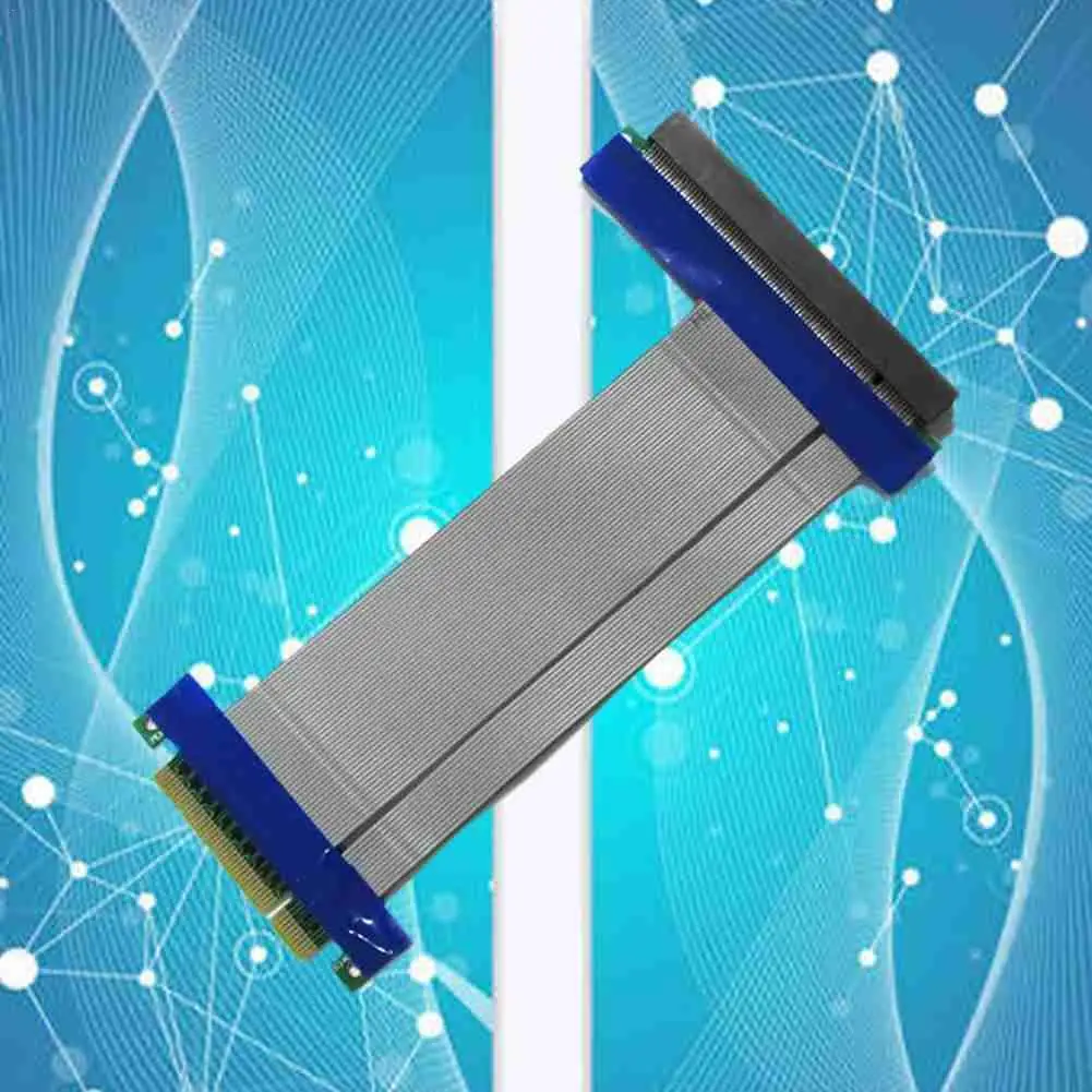 Ci-e 8x To 16X PCI-E 16x Graphics Card Extension Cable PCI-E Adapter Cable PCIe X8 Gold-plated BTC Mining
Ci-e 8x To 16X PCI-E 16x Graphics Card Extension Cable PCI-E Adapter Cable PCIe X8 Gold-plated BTC Mining