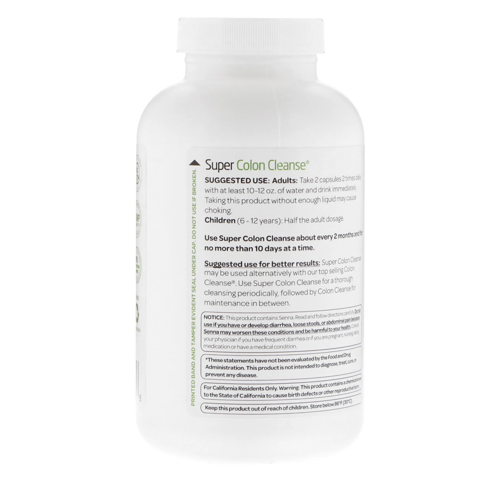 Free Shipping Super Colon Cleanse Helps With Occasional Constipation Natural Herbs & Probioics 240 Pcs
Free Shipping Super Colon Cleanse Helps With Occasional Constipation Natural Herbs & Probioics 240 Pcs