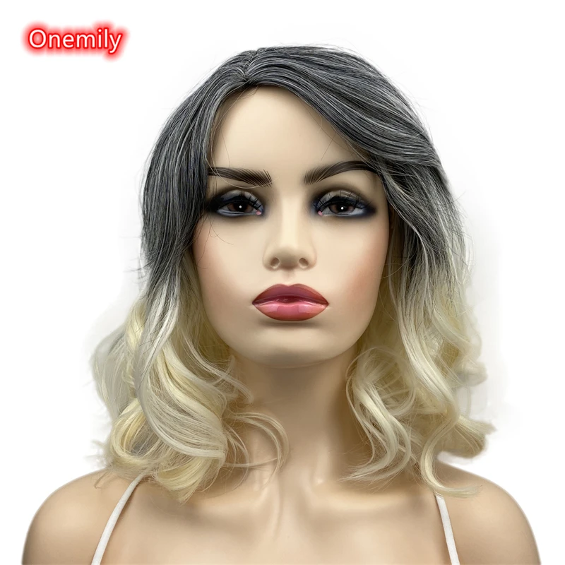 Onemily 12 Inch Shoulder Length Water Wave Women Synthetic Blonde Wig for Daily Wear
Onemily 12 Inch Shoulder Length Water Wave Women Synthetic Blonde Wig for Daily Wear