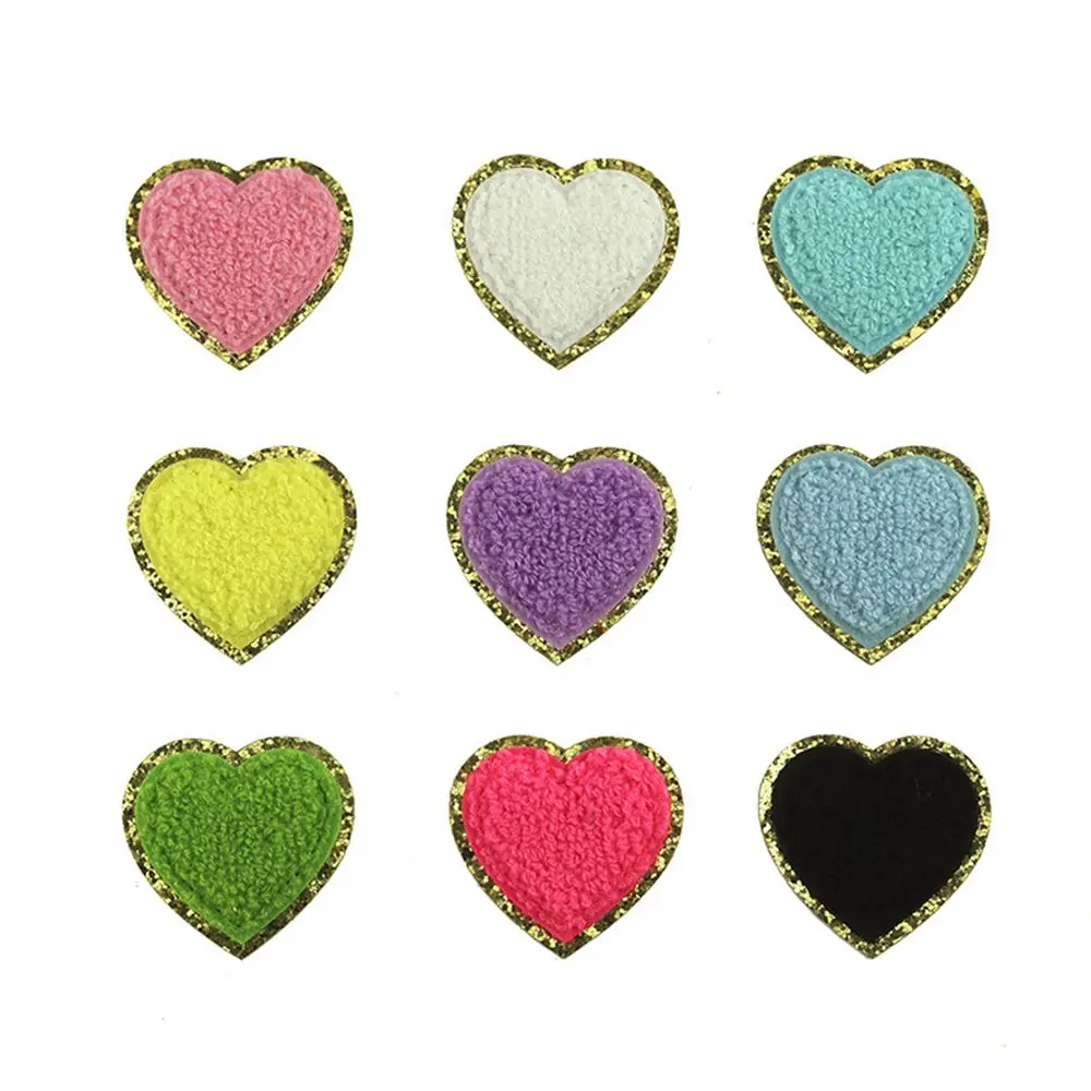 DIY Repair Decoration Accessories Heart Rainbow Colorful Sewing On Embroidery Patches Clothes Embroidery Chenille
DIY Repair Decoration Accessories Heart Rainbow Colorful Sewing On Embroidery Patches Clothes Embroidery Chenille