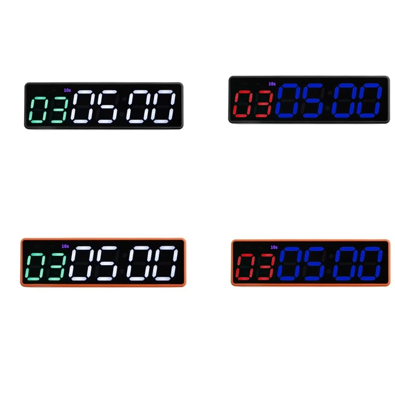 Portable Gym Timer Interval Timer Workout Fitness Clock Countdown/UP/Stopwatch Magnetic & USB Rechargeable
Portable Gym Timer Interval Timer Workout Fitness Clock Countdown/UP/Stopwatch Magnetic & USB Rechargeable