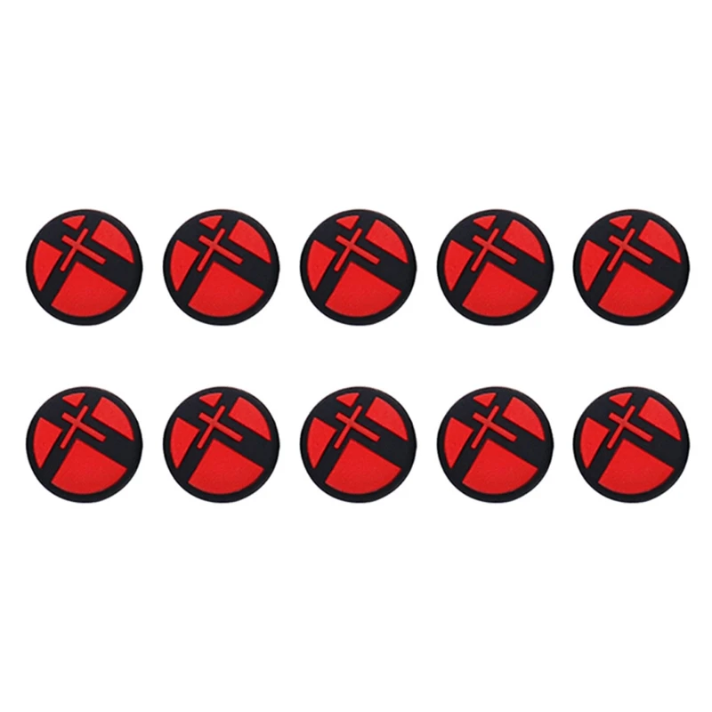 Thumb Grip Set Joystick Cap Thumbstick Gamepad Non-slip Protective Cover for Switch Controller 5 Pairs 10 Pcs 
Thumb Grip Set Joystick Cap Thumbstick Gamepad Non-slip Protective Cover for Switch Controller 5 Pairs 10 Pcs