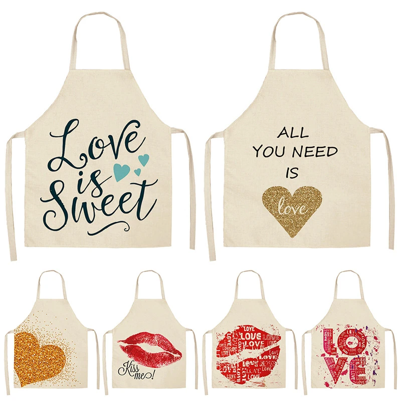 1 шт., женские фартуки для кухни, из хлопка и льна
1 шт., женские фартуки для кухни, из хлопка и льна