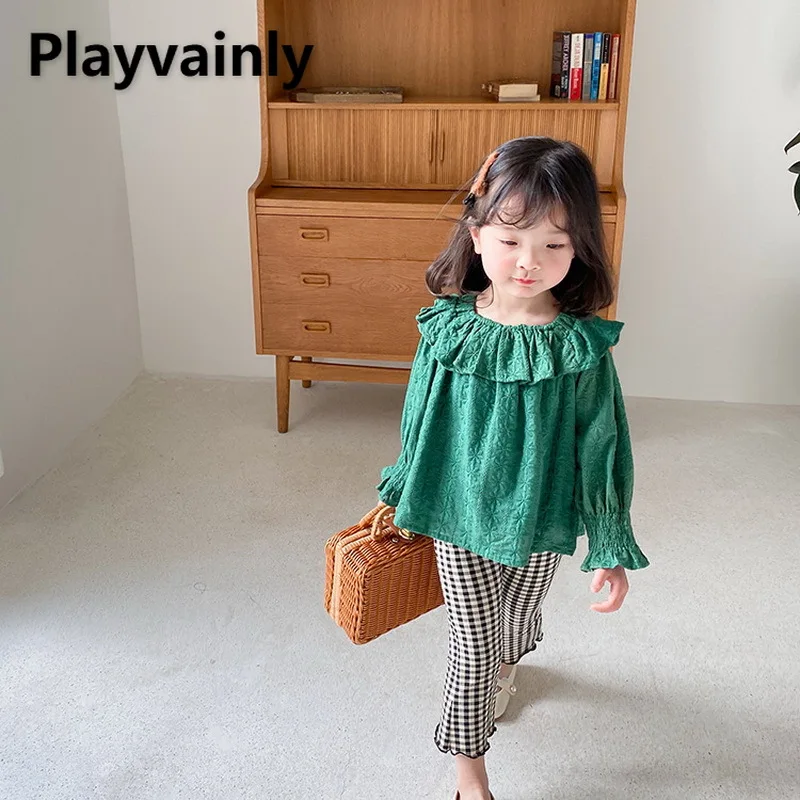2021 New Flare Pants for Girls Plaid cotton High Waist Thread lace Bell Bottom Children Kids Clothes E100101
2021 New Flare Pants for Girls Plaid cotton High Waist Thread lace Bell Bottom Children Kids Clothes E100101