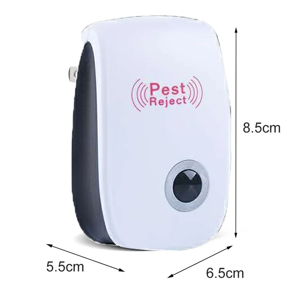 EU/US Plug Electronic Ultrasonic Pest Repeller Home Indoor Non-Toxic Safe Mosquito Killer Anti Mosquito Reject Repeller New Hot 
EU/US Plug Electronic Ultrasonic Pest Repeller Home Indoor Non-Toxic Safe Mosquito Killer Anti Mosquito Reject Repeller New Hot