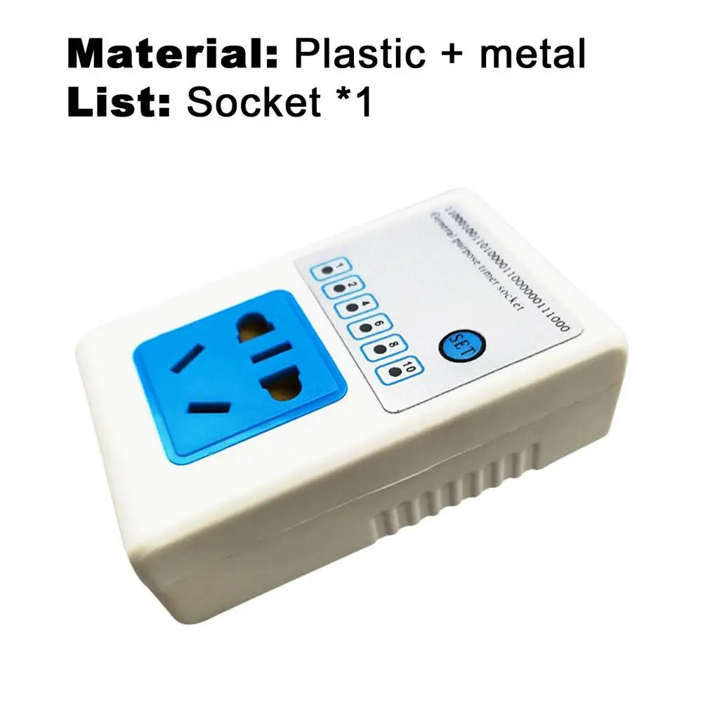 Hot Sales Timer Socket Setting Power Saving Portable Energy Saving Timer Programmable Electronic Socket for Home
Hot Sales Timer Socket Setting Power Saving Portable Energy Saving Timer Programmable Electronic Socket for Home