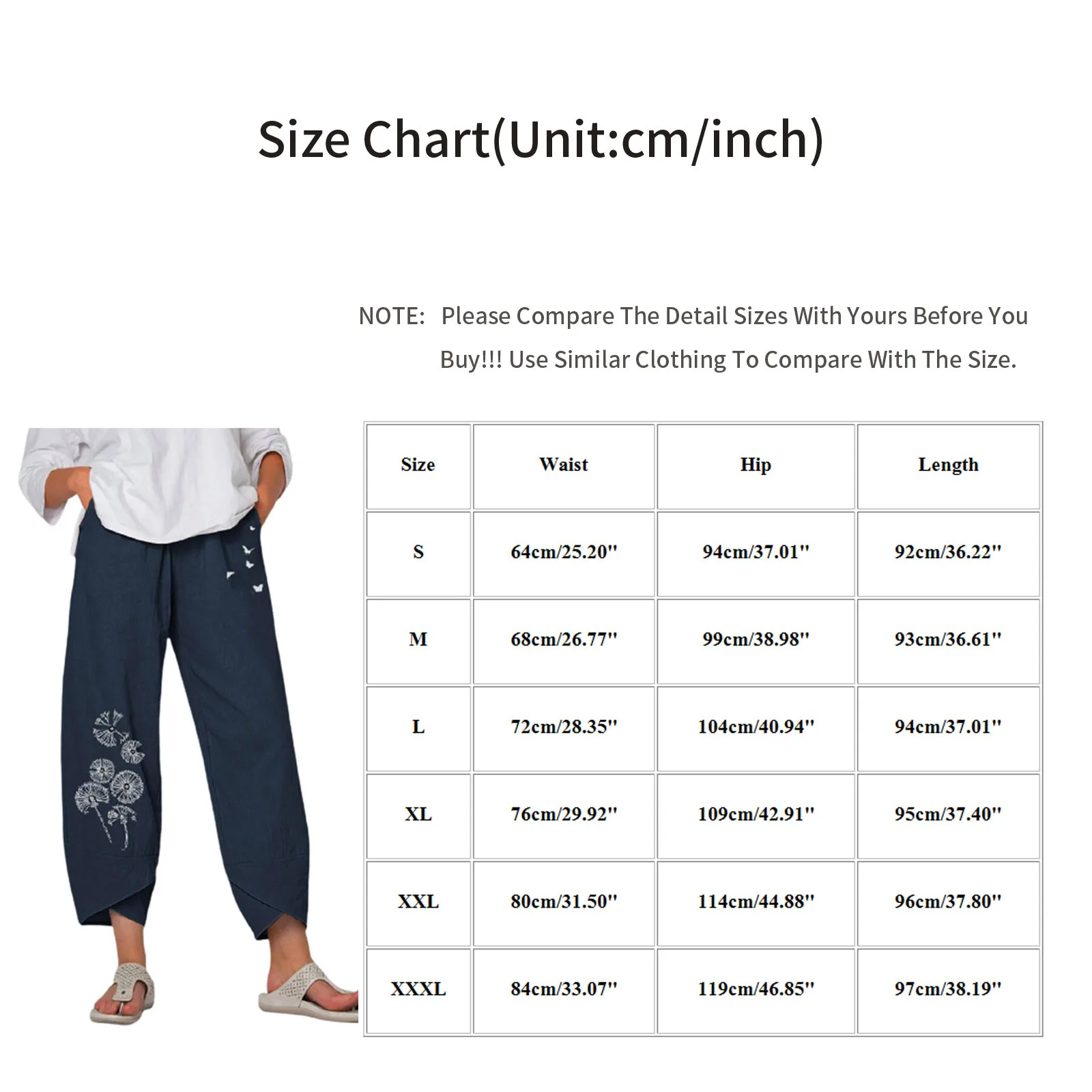 Harem Sweatpants for Women Boho Cotton Linen Pants Pocket Baggy Casual Pants pantalones de mujer
Harem Sweatpants for Women Boho Cotton Linen Pants Pocket Baggy Casual Pants pantalones de mujer