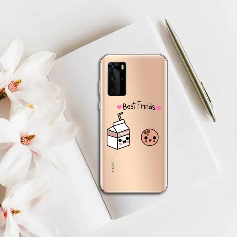 Cute Milk Biscuits BFF Best Friends Phone Case Transparent for huawei honor P 40 30 20 lite Pro 10 i 8 9 x p smart 2019
Cute Milk Biscuits BFF Best Friends Phone Case Transparent for huawei honor P 40 30 20 lite Pro 10 i 8 9 x p smart 2019