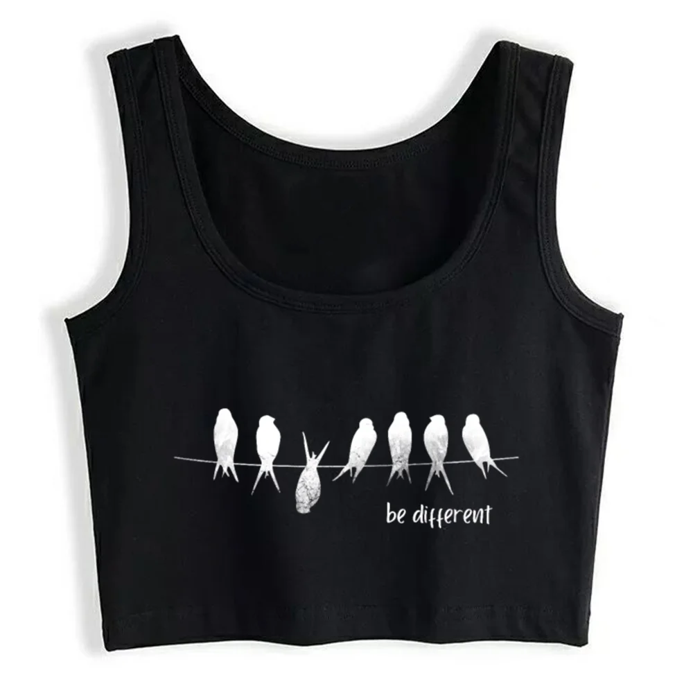 Crop Top Women Be Different Sweet Swallow Fun Bird Gothic Harajuku Grunge Emo Tank Top Female Clothes
Crop Top Women Be Different Sweet Swallow Fun Bird Gothic Harajuku Grunge Emo Tank Top Female Clothes