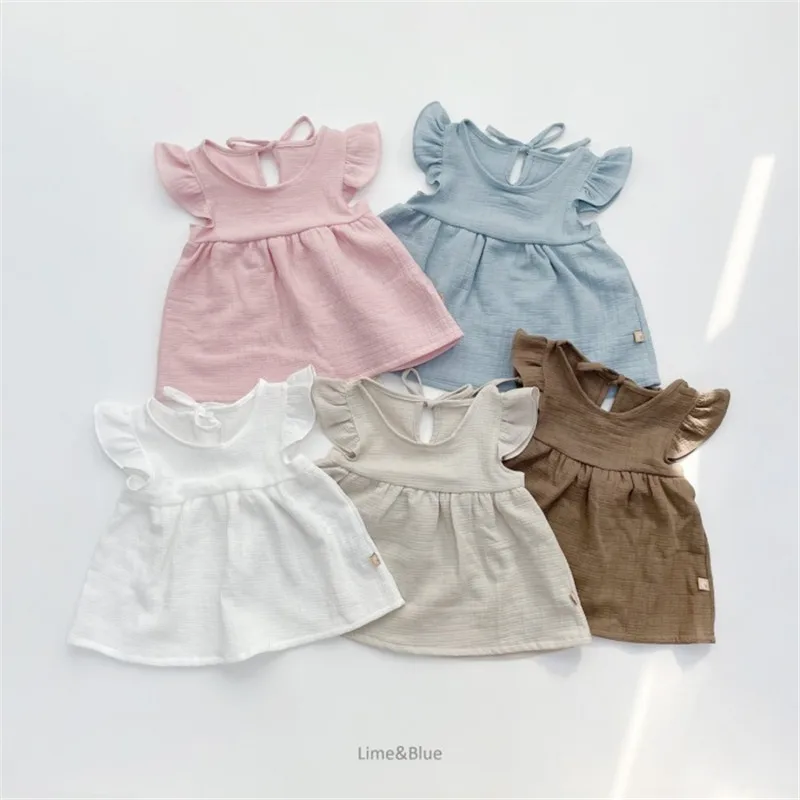 Baby Girl Clothes Set Summer Cute Sweet Flying Sleeve Infant Girls Clothing Candy Color Short-sleeved Kids Suit 2021 New
Baby Girl Clothes Set Summer Cute Sweet Flying Sleeve Infant Girls Clothing Candy Color Short-sleeved Kids Suit 2021 New