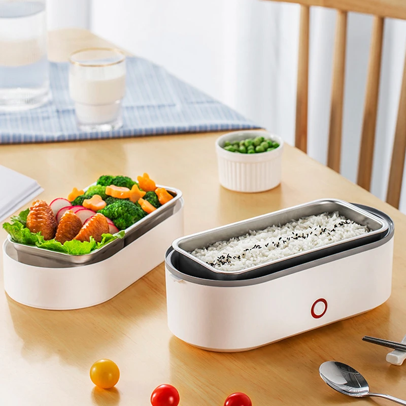 Bento Box Heated Food Container Boxes Japanese Thermal Snack Electric Heated Lunch Box with Compartments Lunchbox for Kids Adult
Bento Box Heated Food Container Boxes Japanese Thermal Snack Electric Heated Lunch Box with Compartments Lunchbox for Kids Adult