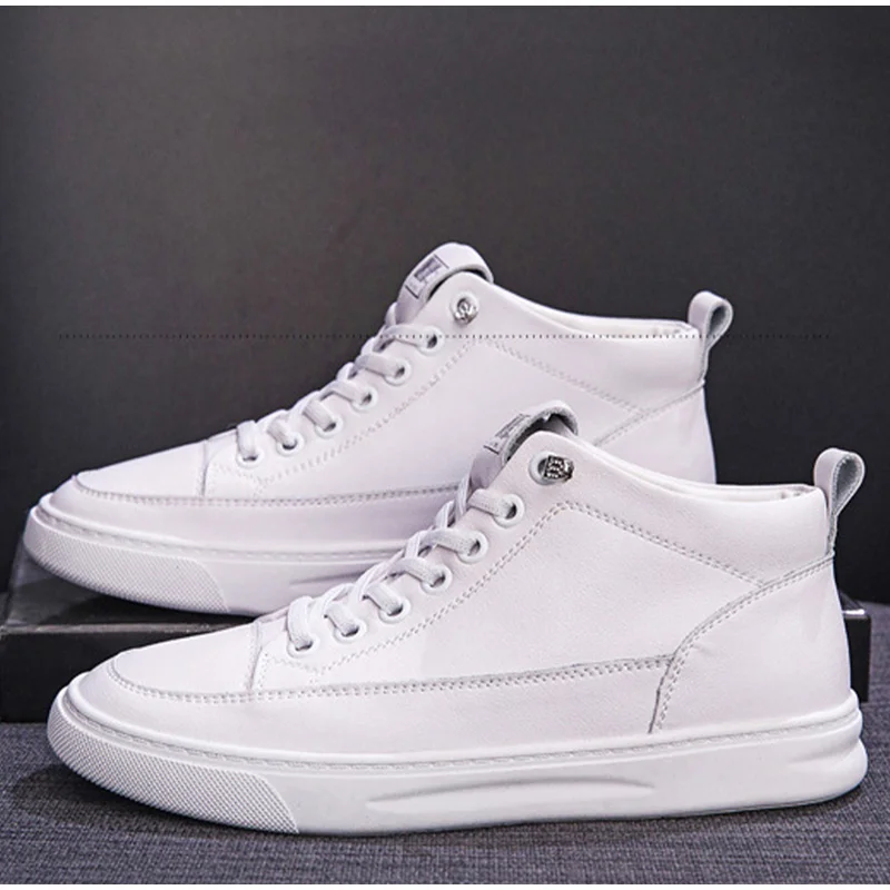 Women Sneakers Ladies Vulcanized Shoes Comfort Pu Lace Up Singel High Band Female Autumn Cowhide Sports White Footwear Student
Women Sneakers Ladies Vulcanized Shoes Comfort Pu Lace Up Singel High Band Female Autumn Cowhide Sports White Footwear Student