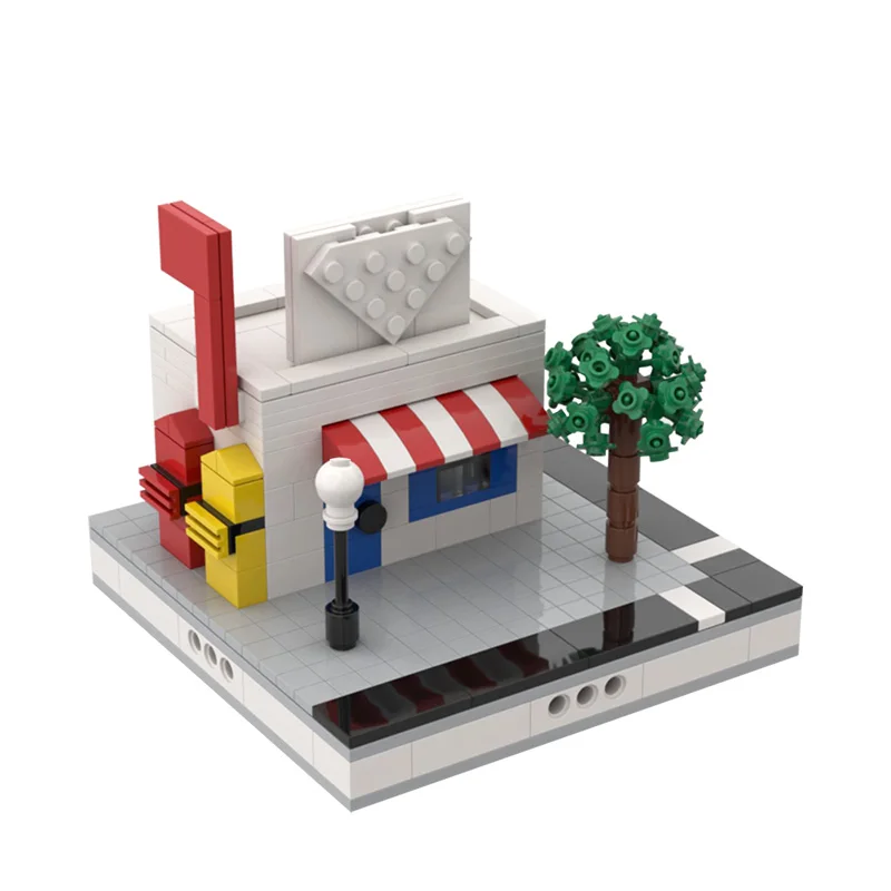 MOC Toys City Street Scene Tree Post Office for a Modular City Building Blocks Modular Construction Bricks Model For Kids Gift
MOC Toys City Street Scene Tree Post Office for a Modular City Building Blocks Modular Construction Bricks Model For Kids Gift