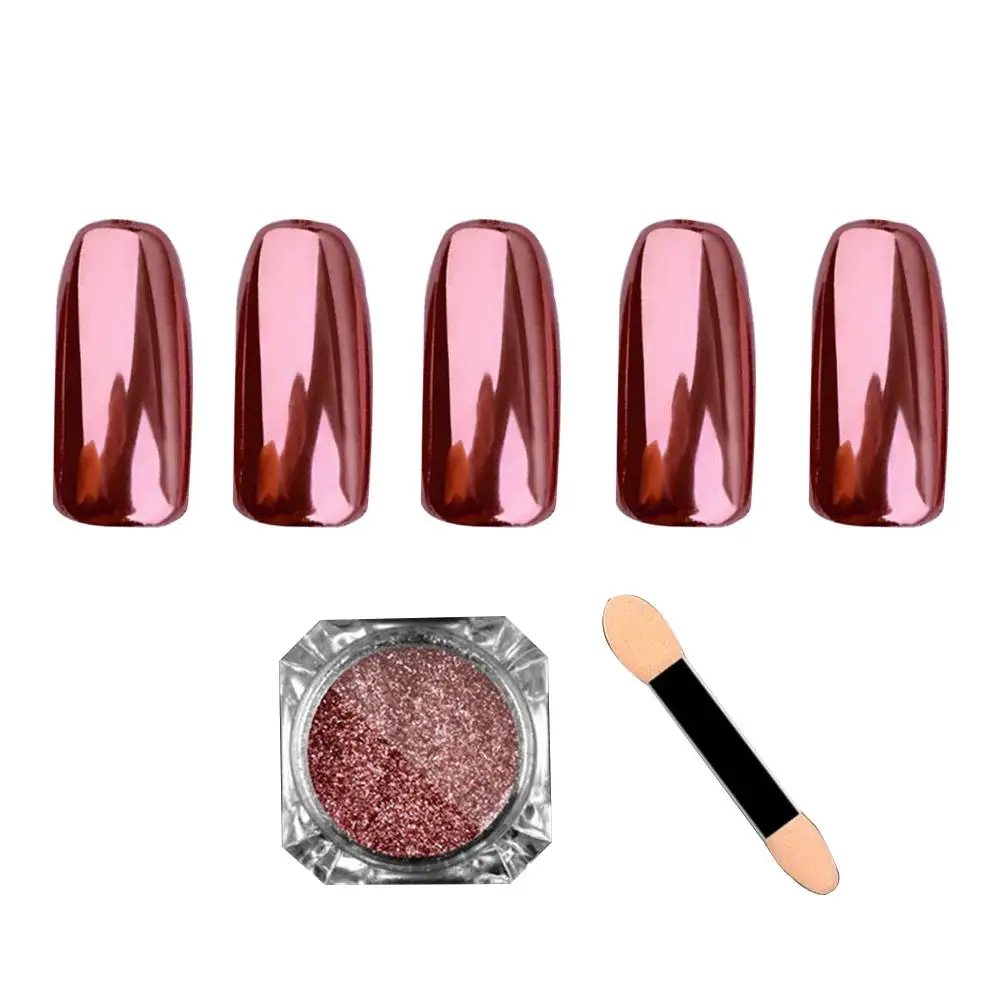 1 Piece Nail Art Manicure Magic Mirror Rose Gold Pigment Powder Mirror Silver Nail Polish Mirror Shimmer Powder 
1 Piece Nail Art Manicure Magic Mirror Rose Gold Pigment Powder Mirror Silver Nail Polish Mirror Shimmer Powder