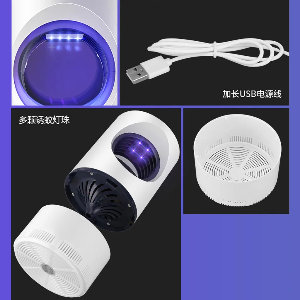 LED Mosquito Killer Lamp Electrical USB Bug Zapper Insect Killer Anti Mosquito Repellent Applicable Home Indoor Outdoor Camping
LED Mosquito Killer Lamp Electrical USB Bug Zapper Insect Killer Anti Mosquito Repellent Applicable Home Indoor Outdoor Camping