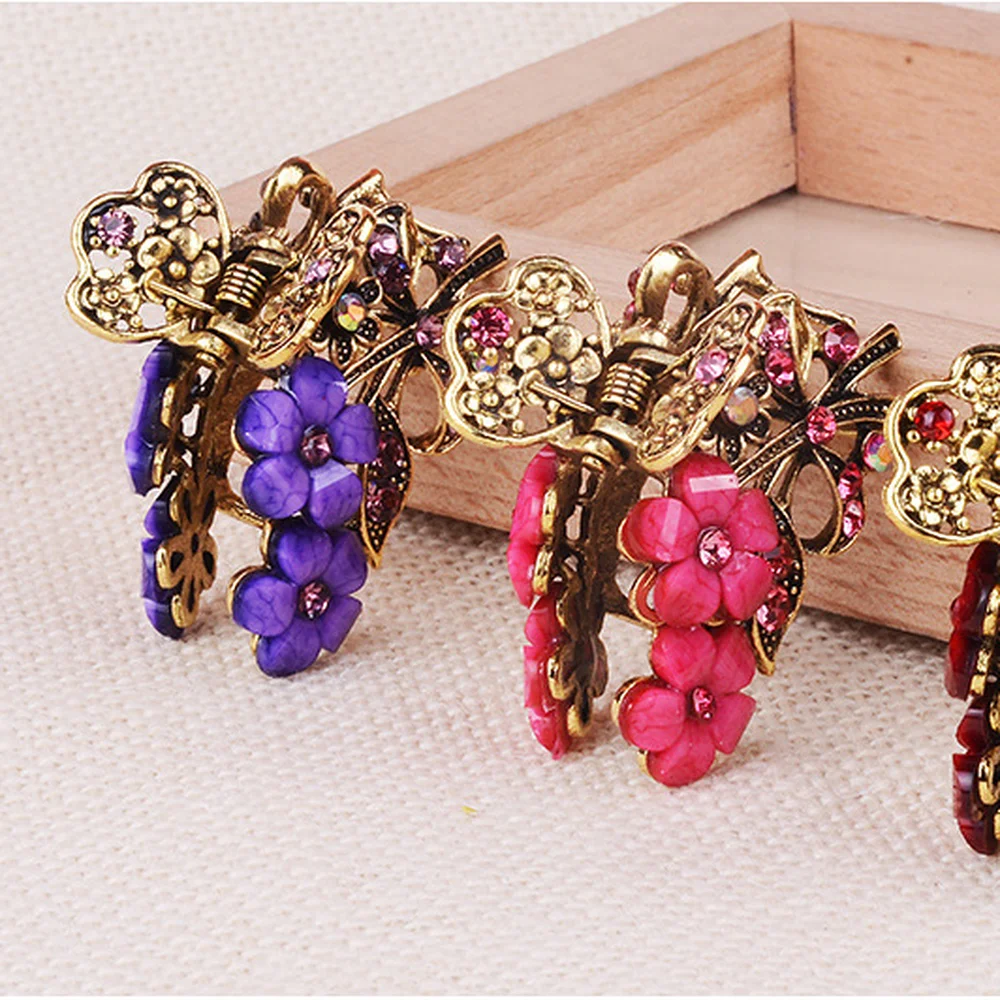Claw Hair Clips for Women Girls Hair Clip Styling Tools Hair Accessories Hairpins Flower Headwear Fashion Crystal Barrettes
Claw Hair Clips for Women Girls Hair Clip Styling Tools Hair Accessories Hairpins Flower Headwear Fashion Crystal Barrettes