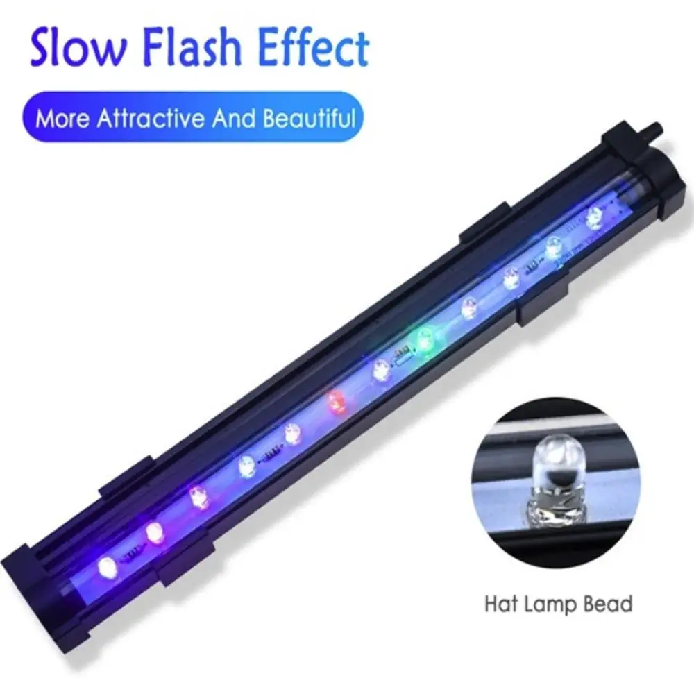 Underwater Light Fish Tank Light Colorful Waterproof 100-240V Long Strip Submersible Water Grass RGB Color Changing
Underwater Light Fish Tank Light Colorful Waterproof 100-240V Long Strip Submersible Water Grass RGB Color Changing
