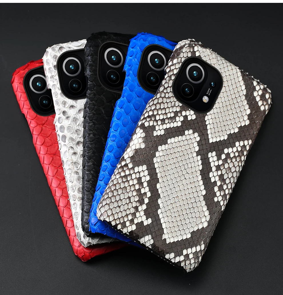100% Genuine Python Leather phone case For redmi note 8 pro 11t redmi 10pro 9s note 8 pro mi11 11t for xiaomi poco x3 pro case
100% Genuine Python Leather phone case For redmi note 8 pro 11t redmi 10pro 9s note 8 pro mi11 11t for xiaomi poco x3 pro case