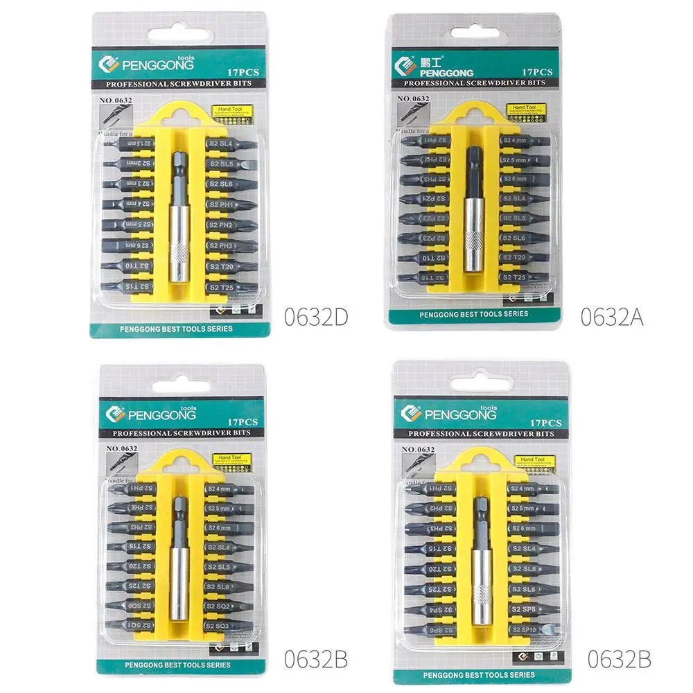 Screwdriver Set HRC59-61 Hand Operated Tools Practical Black Bit Durable Parts Multifunctional Screwdriver Portable
Screwdriver Set HRC59-61 Hand Operated Tools Practical Black Bit Durable Parts Multifunctional Screwdriver Portable