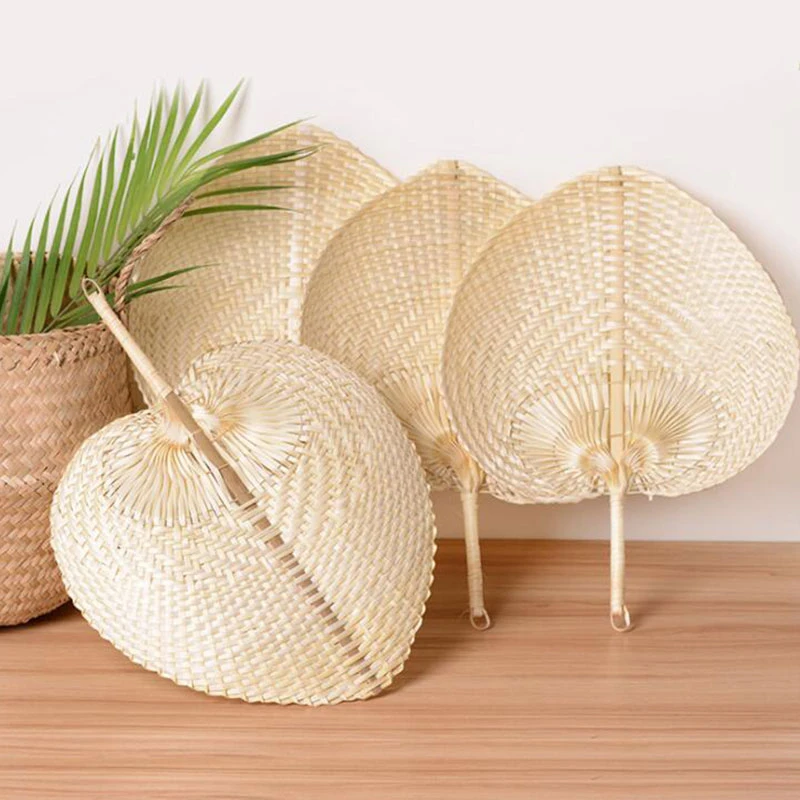 Chinese Style Handmade Straw Fan Pure Natural Palm Leaf Hand Woven Fan Summer Cooling Mosquito Repellent Hand Fans Home Decor
Chinese Style Handmade Straw Fan Pure Natural Palm Leaf Hand Woven Fan Summer Cooling Mosquito Repellent Hand Fans Home Decor