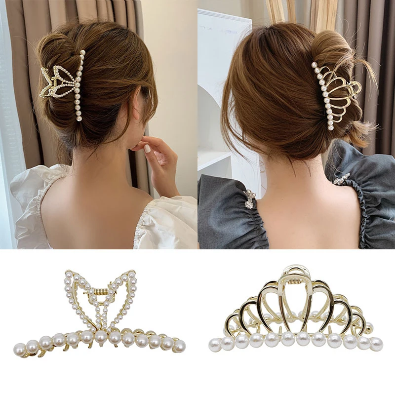 Hairpin Pearl Bunny Ear Catch Clip Butterfly Crown Shark Hair Clip Metal Hair Claws Clamps Hair Crab Rabbit Ear Clip Hairgrips
Hairpin Pearl Bunny Ear Catch Clip Butterfly Crown Shark Hair Clip Metal Hair Claws Clamps Hair Crab Rabbit Ear Clip Hairgrips